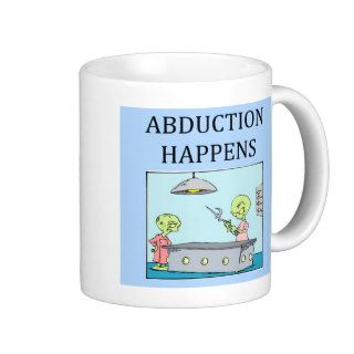 alien abduction ufo joke., alien abduction ufocoffee mug
