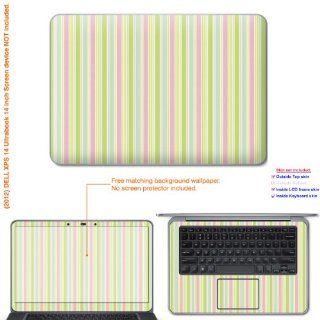 Matte Decal Skin Sticker for Dell XPS 14 Ultrabook with 14" screen (2012 model) (NOTES view IDENTIFY image for correct model) case cover Mat_2012XPS14ultrabk 288 Computers & Accessories