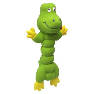 Charming Pet Latex Zonkers  Gator Large (Green)