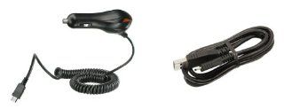 Samsung Gravity Q SGH T289   Premium Combo Pack   Car Charger + Micro USB Cable + ATOM LED Keychain Light Cell Phones & Accessories