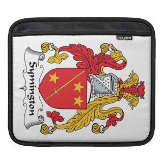 Symington Family Crest Sleeves For iPads