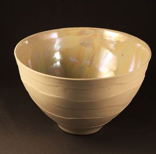 oyster contour bowl by carolyn tripp ceramics