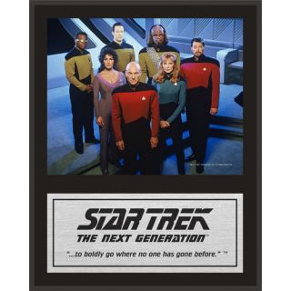 Mounted Memories Star Trek The Next Generation Enterprise NCC 1701 D