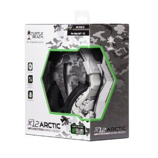 Turtle Beach Ear Force X12 Arctic Amplified Stereo Gaming Headset   Xbox 360 Video Games