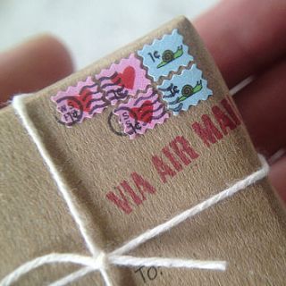 tiny package thank you flowers by yeradessa