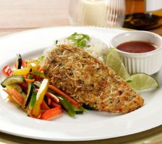Stuffin Gourmet (16) 4 oz. Coconut Crusted Chicken with Pineapple Sauce —