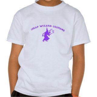 Cheap Wizard Costume (Version B) Tee Shirts