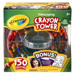 Crayola 150 Count Telescoping Crayon Tower
