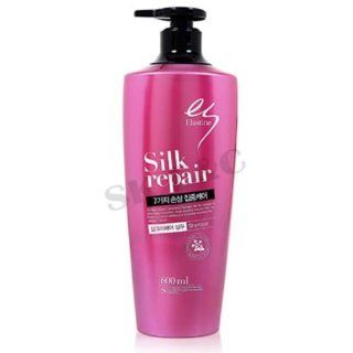 [LG H&H] Elastine Silk Repair Shining Shampoo 600ml  Hair Shampoos  Beauty