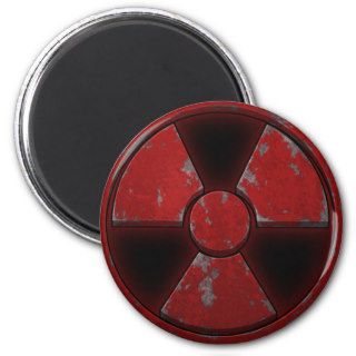 Red Nuke Magnets