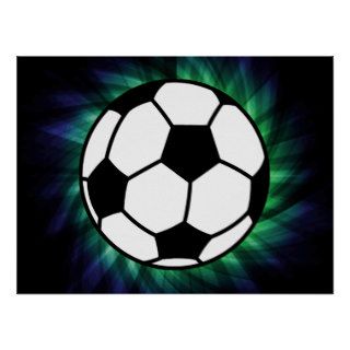 Soccer Ball Posters