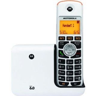 Motorola Dual Handset DECT 6.0 Big Button Cordless Phone System (K302)  Voip Telephone Handsets  Electronics
