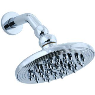 Cifial 289.870.625 Thunderstorm Showerhead with Arm and Flange, Polished Chrome   Fixed Showerheads  