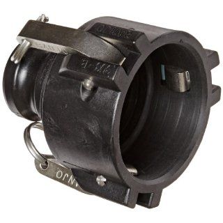 Banjo 303B200A Polypropylene Cam & Groove Fitting, 3 x 2" Female Coupler x Adapter Pipe Fittings