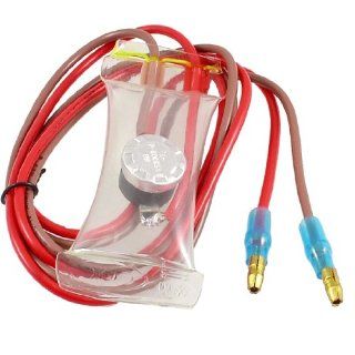 KSD303 A 2 Wire Lead  7C Normal Open Refrigerator Defrost Thermostat 250V 10A