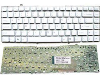 FbscTech Laptop White Keyboard for Sony VAIO VGN FW Series VGN FW140E VGN FW140D VGN FW170J VAIO VGN FW230J/H VAIO VGN FW230J/W Computers & Accessories