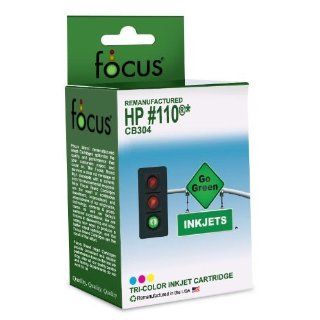Focus Remanufactured HP 110 CB304 Tri Color Inkjet Cartridge Electronics