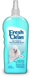 Fresh N Clean No Tangle Pet Grooming Spray, Light Scent, 16 oz