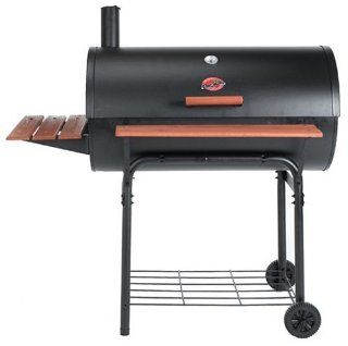 Char Griller 2137 Outlaw 1038 Square Inch Charcoal Grill / Smoker  Freestanding Grills  Patio, Lawn & Garden