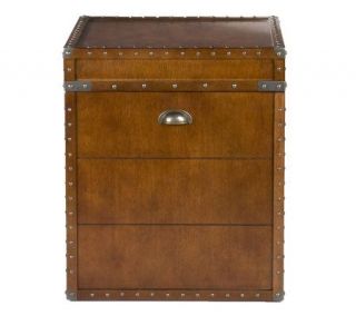 Home Reflections Steamer Trunk End Table —