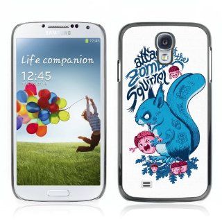 ARTCASES CollectionsTM Black Hard Back Case for Samsung Galaxy S IV ( Zombie Squirrel ) Cell Phones & Accessories