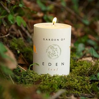 garden of eden candle by drift living