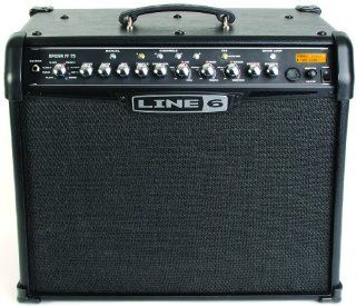 Line 6 Spider IV 75 75 watt 1x12 Modeling Guitar Amplifier Musical Instruments