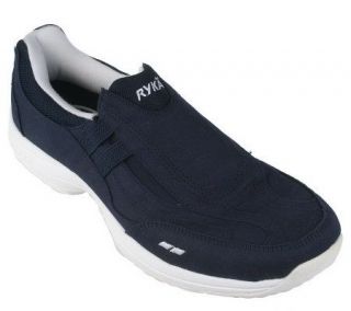 Ryka Canvas Slip on Shoes with Side Goring —