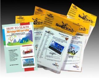 301 SnapWords Teaching Cards  Early Childhood Development Products 
