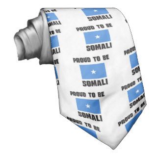 Proud To Be SOMALI Necktie