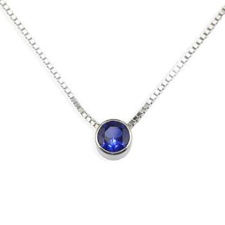 custom listing for sapphire necklace by lilia nash jewellery