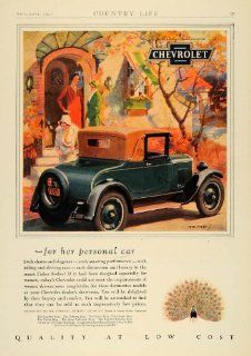 1927 Ad Antique Chevrolet Fisher Body Frederic Mizen   Original Print Ad  