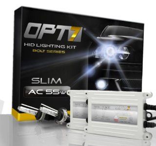 OPT7 Bolt AC 55w HID Xenon Conversion Kit   H7 (5000K, Bright White)   2 Year Warranty Automotive