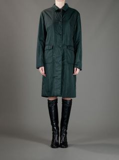 Prada Vintage Long Button Up Coat