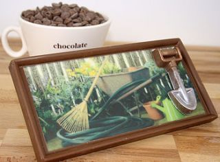 gardener belgian milk chocolate gift by unique chocolate