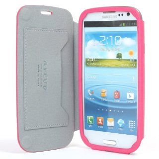 Slim PU Leather Case with Magnetic Closure for Samsung Galaxy S3 (ARV GS303 PK) Cell Phones & Accessories