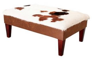 cowhide ottoman 2x3ft otto3 by london cows