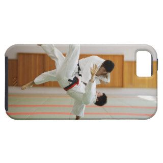 Two Men Competing in a Judo Match 3 iPhone 5 Covers