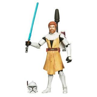 Star Wars 3.75 Clone Wars Basic FigureObi Wan Kenobi Toys & Games