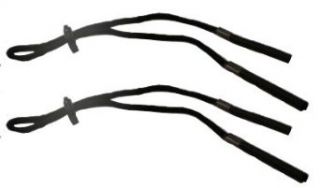 (2 Pack) Global Vision Universal Eyewear Synthetic Leather Braided Sunglasses Strap Retainer   Frontiercycle (Free U.S. Shipping) Clothing