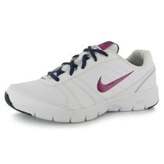 Nike Lady Air Total Core TR Leather Cross Training Shoes   10.5   White Shoes