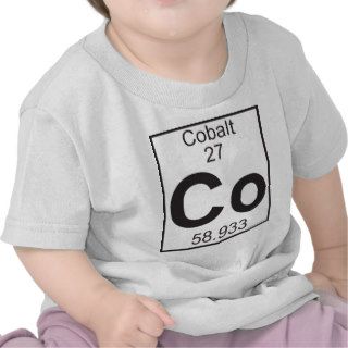 Element  27   co (cobalt) tshirt