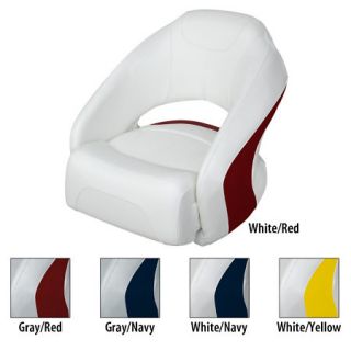 Wise Modern Ski Boat Bucket Seat With Flip Up Bolster 98139