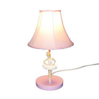 Kurt Adler 15 1/2 Inch Resin Ballerina Lamp   Table Lamps