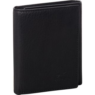 Mancini Leather Goods Men’s Trifold Wing Wallet