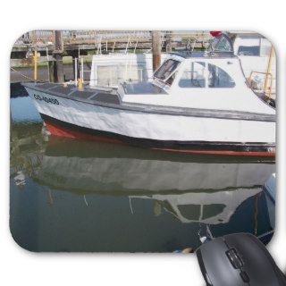USCG 40 Foot Utility Boat Large # 40450 Side View Mouse Mat
