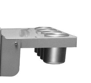 Viper Tool Storage V1SSS Power Shelf for Salon Cart, Stainless Steel   Garage Shelves  