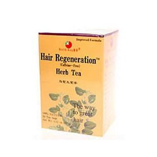 Health King Hair Regeneration Herb Tea Bags   20 Count, 1.12 Ounce ( 6 Pack)  Herbal Supplements  Beauty