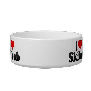 I love Skibob Cat Food Bowls