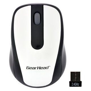 Gear Head, LLC WL OPTICAL MICE WHITE W/BLACK (MP2120WHT)   Computers & Accessories